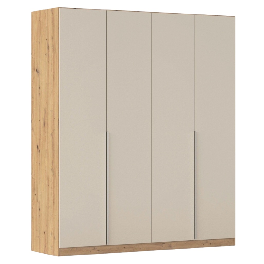 Armoire de rangement moderne pour chambre en panneaux de particules - 200 x 60 x 220-zenlorahome