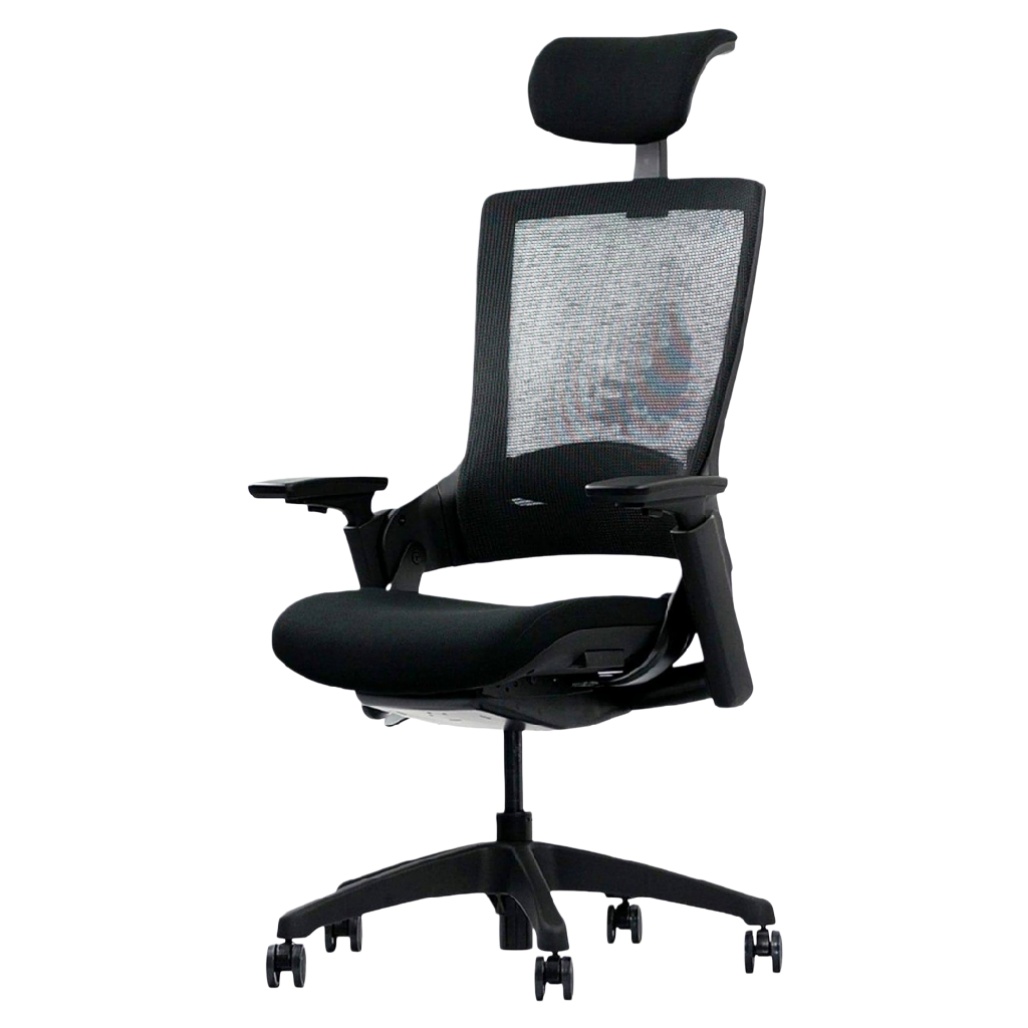 Chaise de bureau réglable en mesh pour espace de travail - 58 x 58 x 120-artisanathabitat