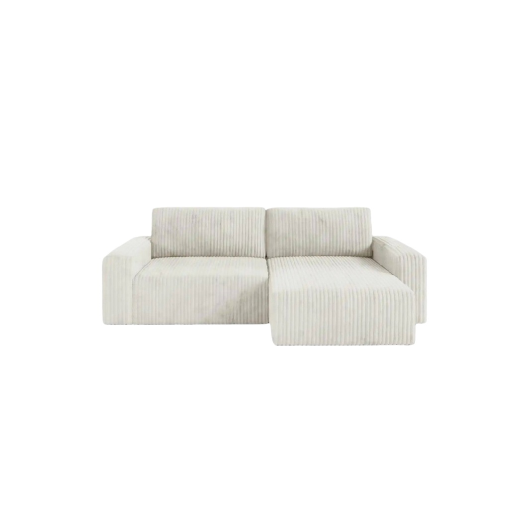 Canapé modulable en tissu - Convient pour le salon - Matériau en polyester - 240 x 90 x 85-artisanathabitat