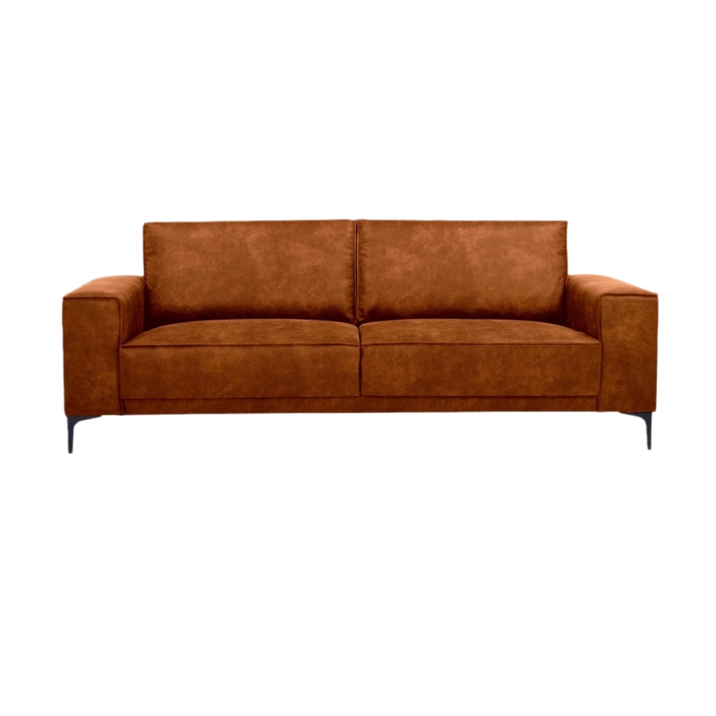 Canapé en tissu pour salon - 200 x 90 x 80-artisanathabitat