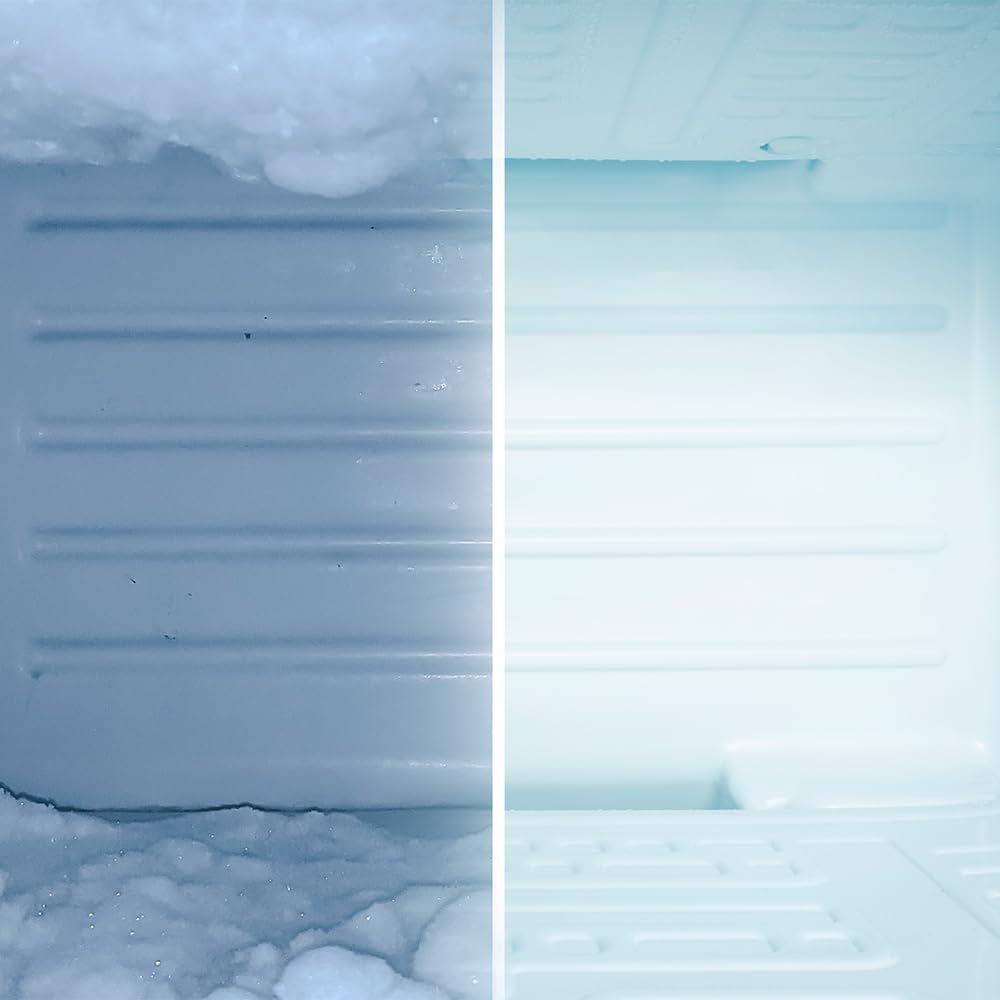 Cecotec Réfrigérateur de deux portes Bolero CoolMarket 2D 211 White E. Réfrigérateur blanc, 143 cm de haut, 211 L, Dégivrage, classe E, mode Congélation Rapide.