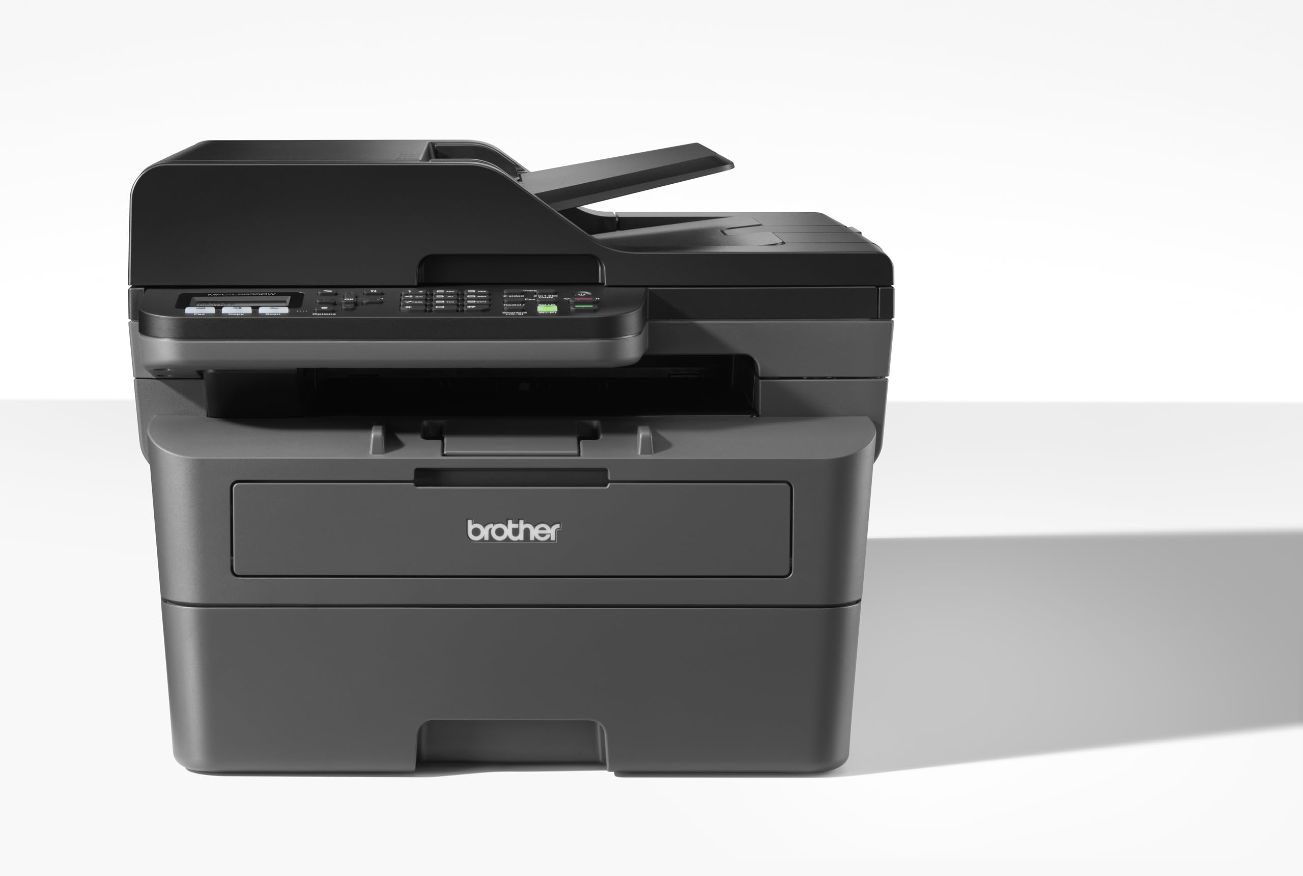 Brother MFC-L2835DW - Multifonction 4 en 1 (Impression/Scan/Copie/Fax) Laser Noir et Blanc - WiFi et Ethernet - Eligible au forfaitd'encre EcoPro