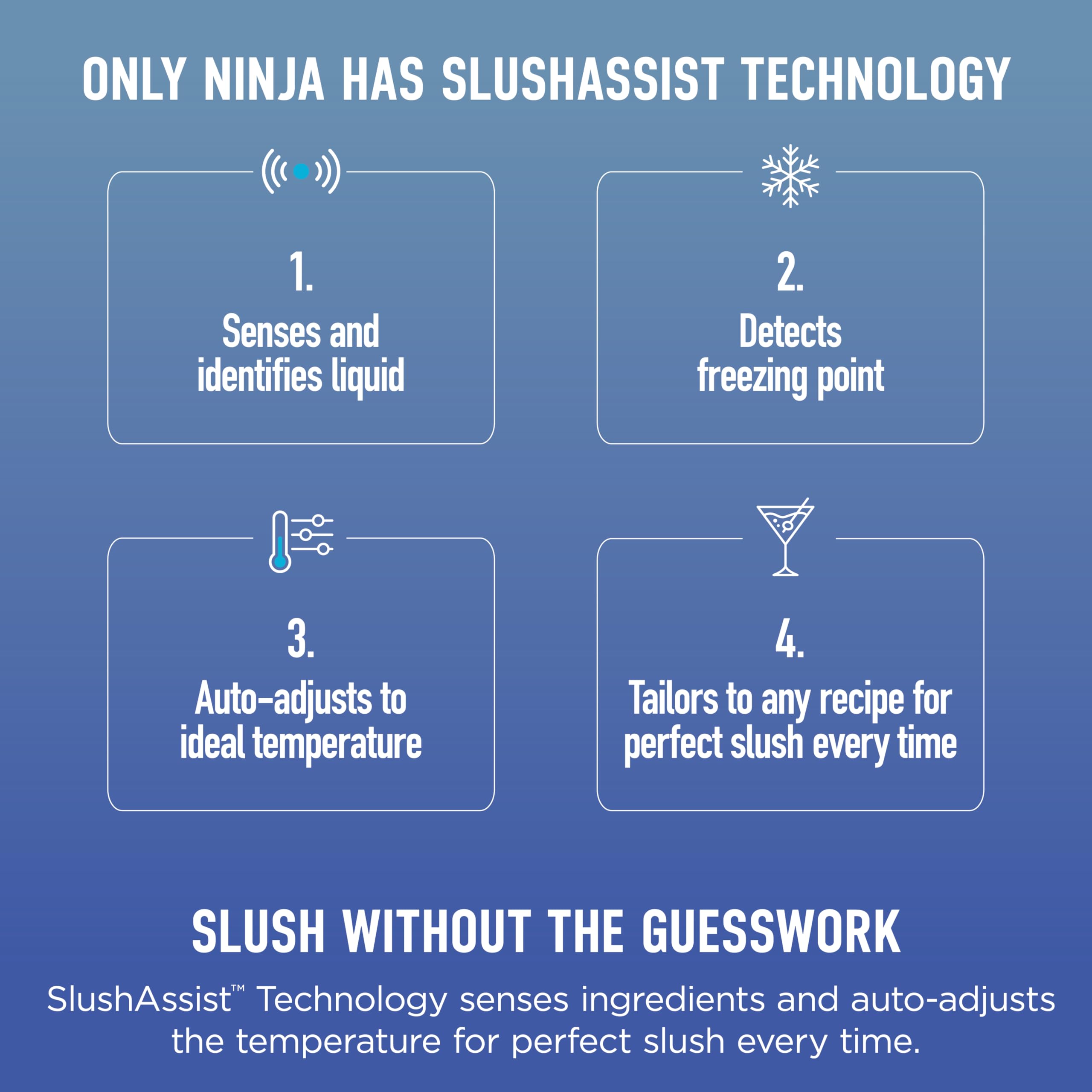 Ninja SLUSHi Max | XXL Smart Frozen Drink Maker | Exclusive Smart Technology | Party-Sized 150oz Capacity | No Ice Needed | 6 Programs | Perfect Temp & Texture up to 12 hours | Peach | FS605