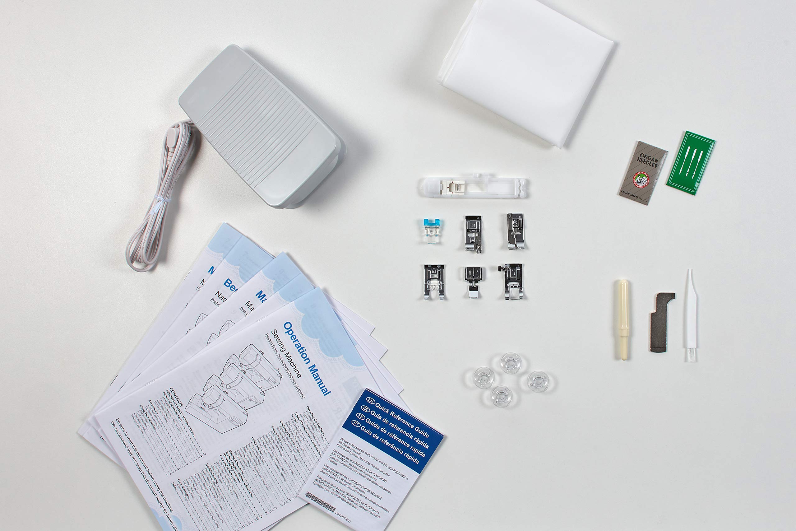 Brother CX70PES (Nouveau Modèle) - Machine à coudre électronique avec 70 points de Couture, Blanc