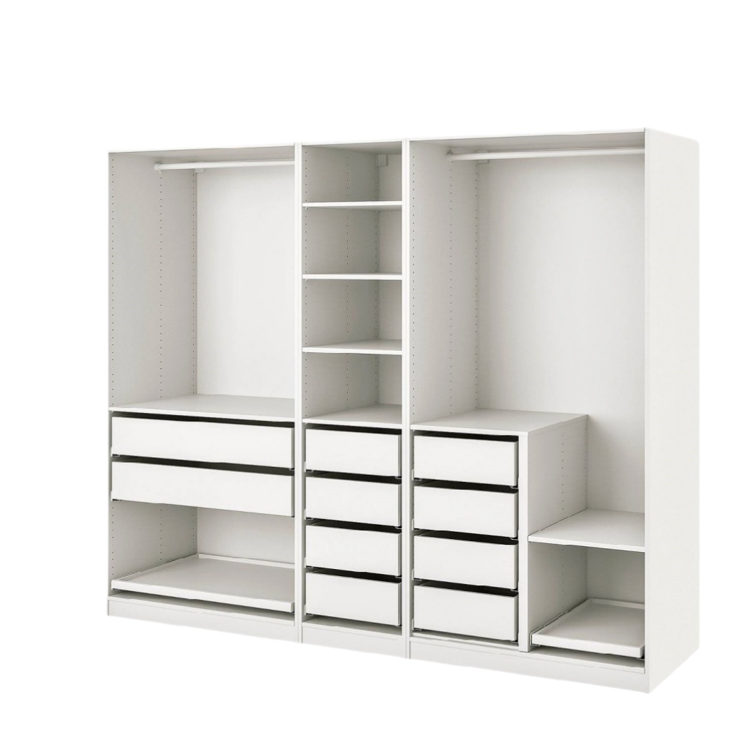 Armoire de rangement pour chambre en aggloméré - 180 x 70 x 200-velnovahome