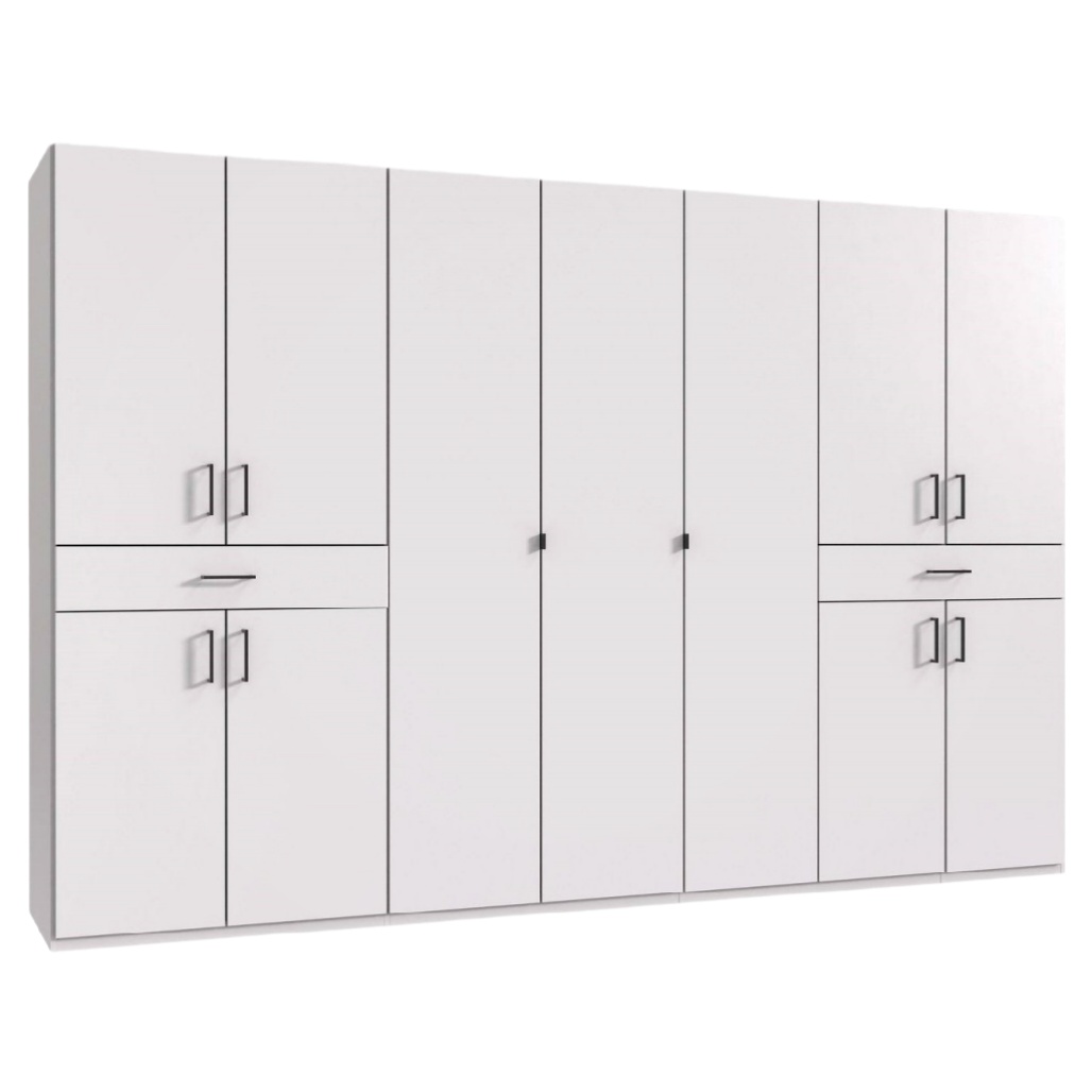 Mobilier de rangement mural en panneaux de particules - espace de stockage pour intérieur - 200 x 50 x 120-velnovahome