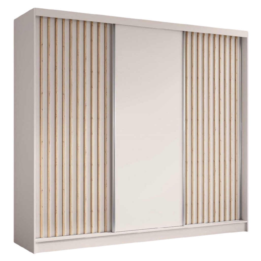 Armoire de rangement pour chambre en mélamine - 200 x 40 x 180-velnovahome
