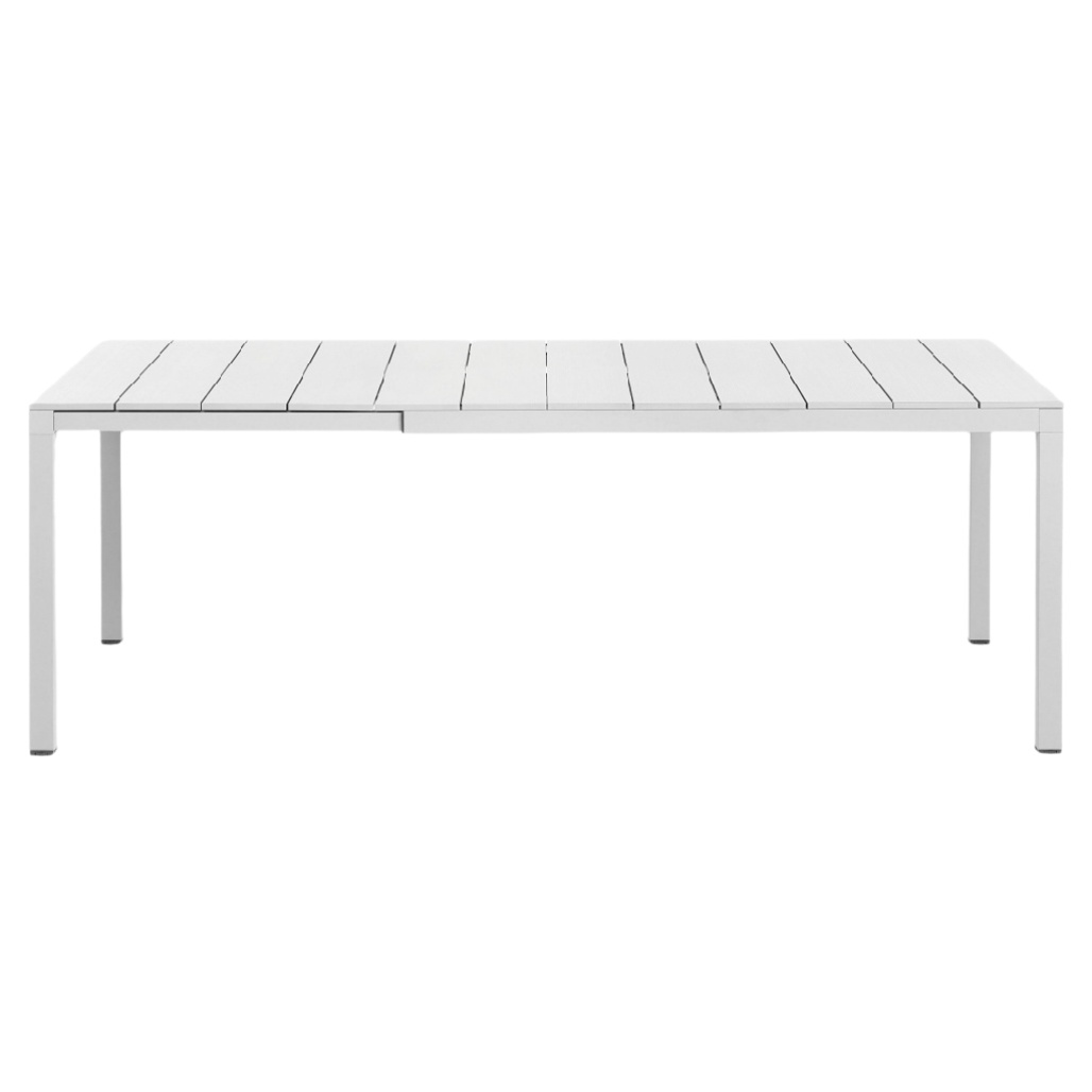 Table de jardin en aluminium - Usage extérieur pour repas - 180 x 90 x 75-velnovahome