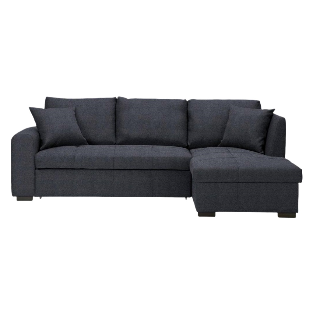 Canapé d'angle en tissu pour salon - 约 240 x 150 x 90-velnovahome