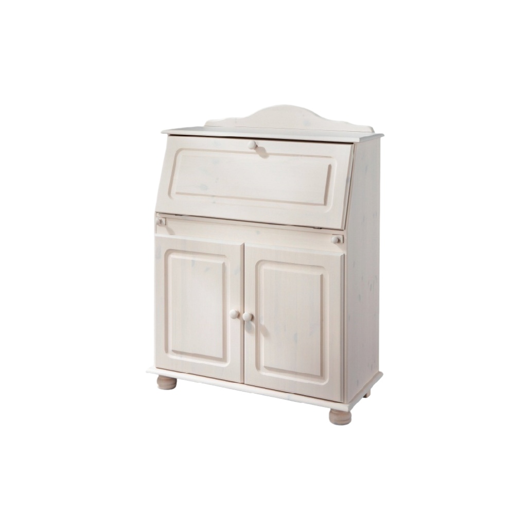 Buffet de rangement en bois blanc - pour salle à manger - 80 x 45 x 90-velnovahome
