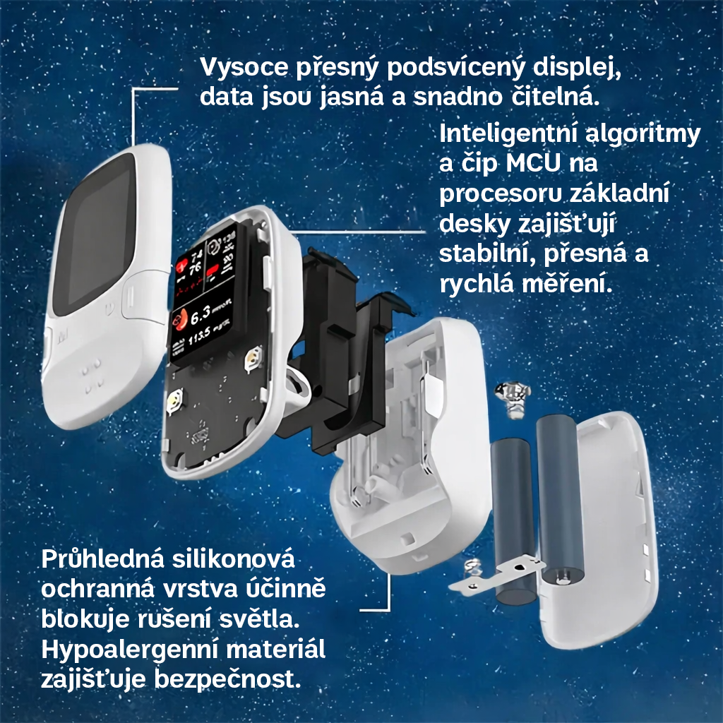 2026 Omron™ představuje nový, neinvazivní, chytrý glukometr 🔥Vyrobeno v USA🔥