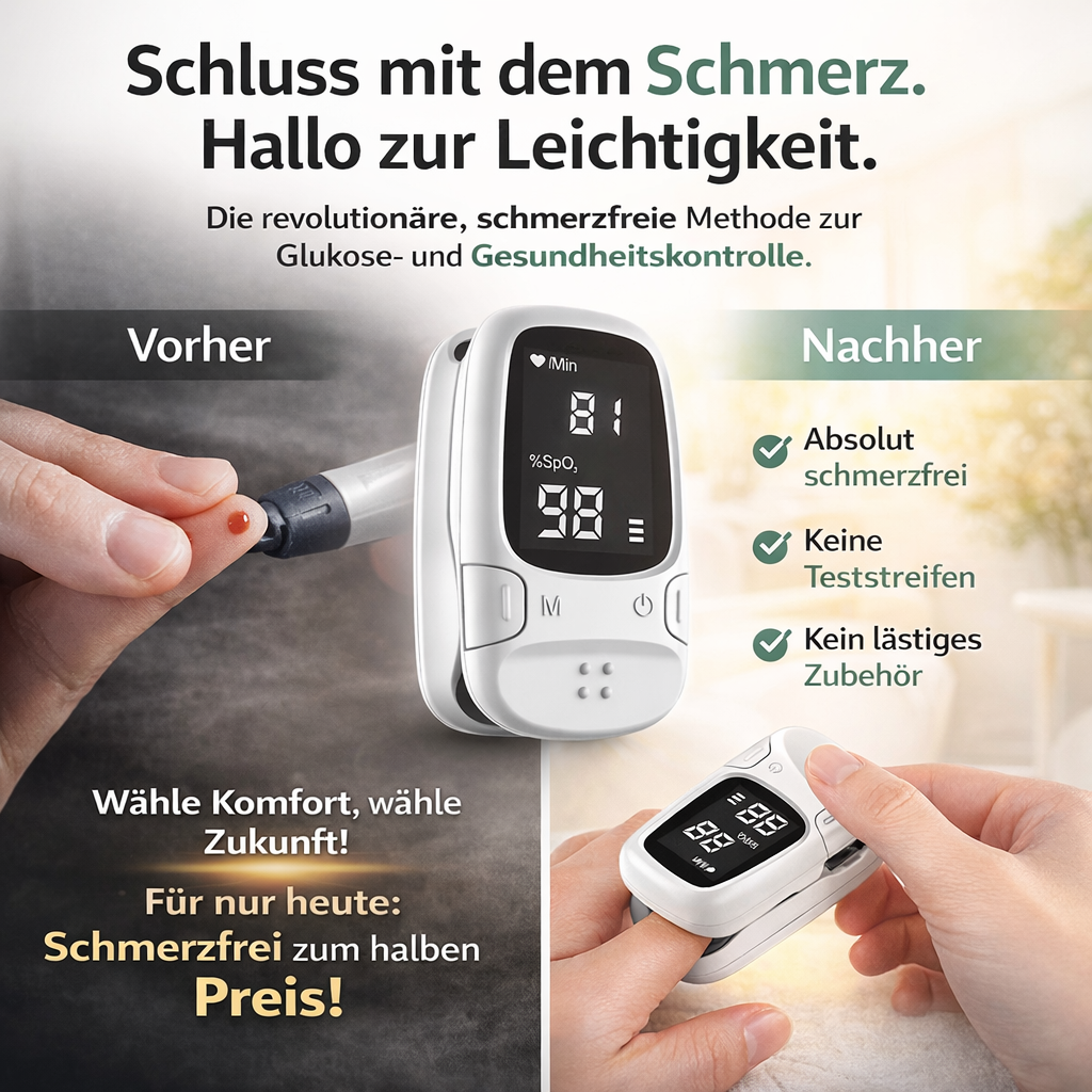 2026 Omron™ präsentiert neues, nicht-invasives, intelligentes Blutzuckermessgerät 🔥Hergestellt in den USA🔥