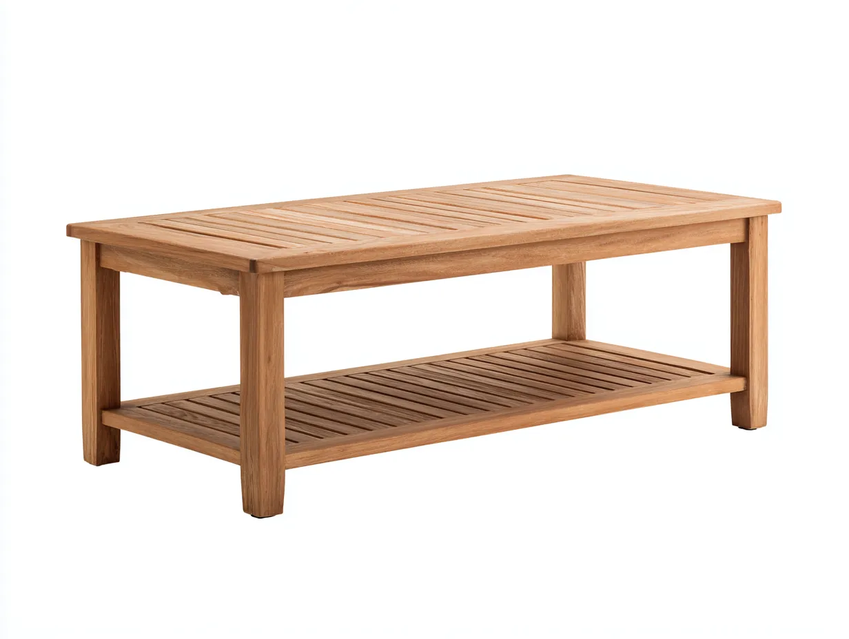 Tavolo da giardino-Legno-125x60x40 cm-Naturale-stile funzionale per esterni-Havengolab