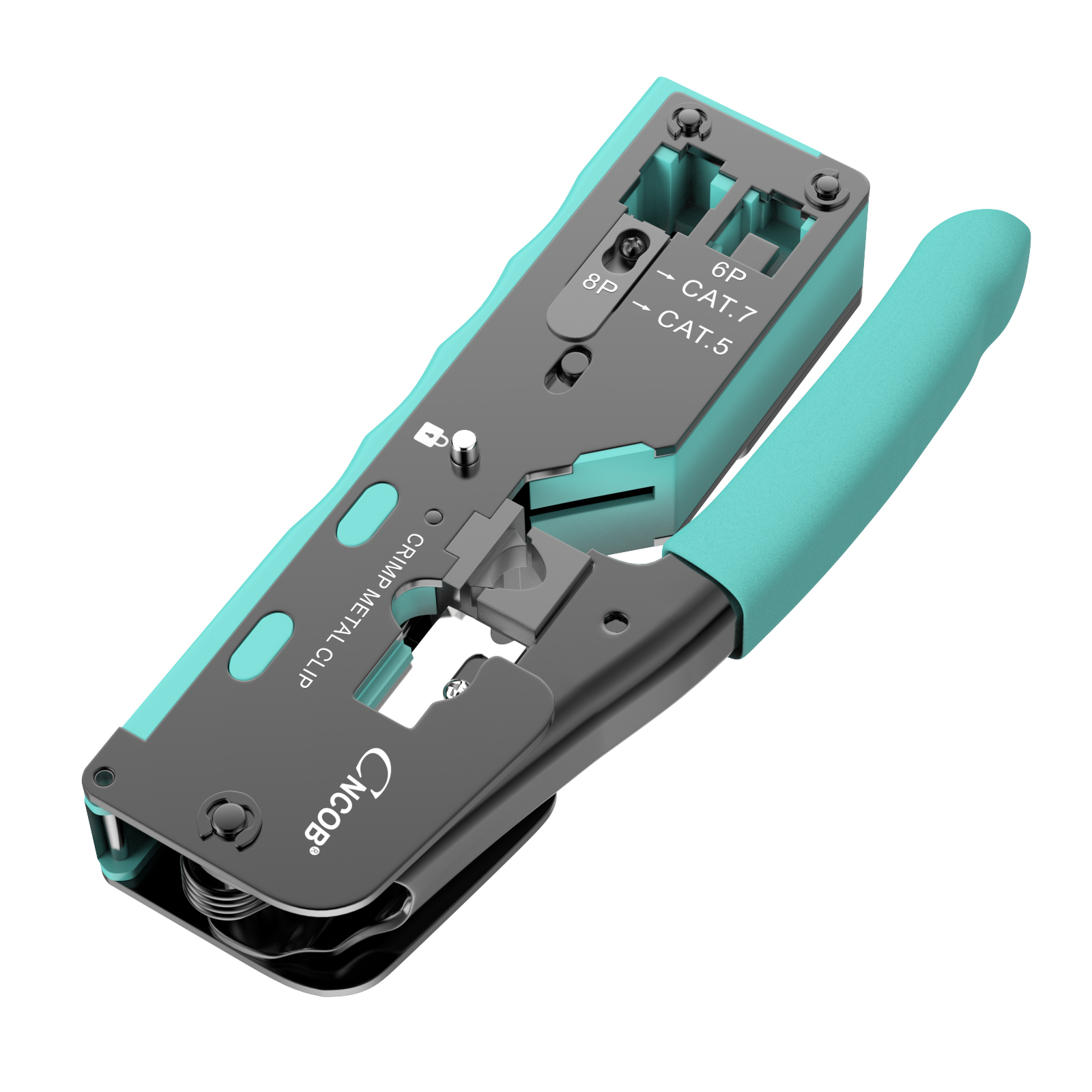 RJ45 Pass Through Crimping Tool – Ethernet Cable Crimper