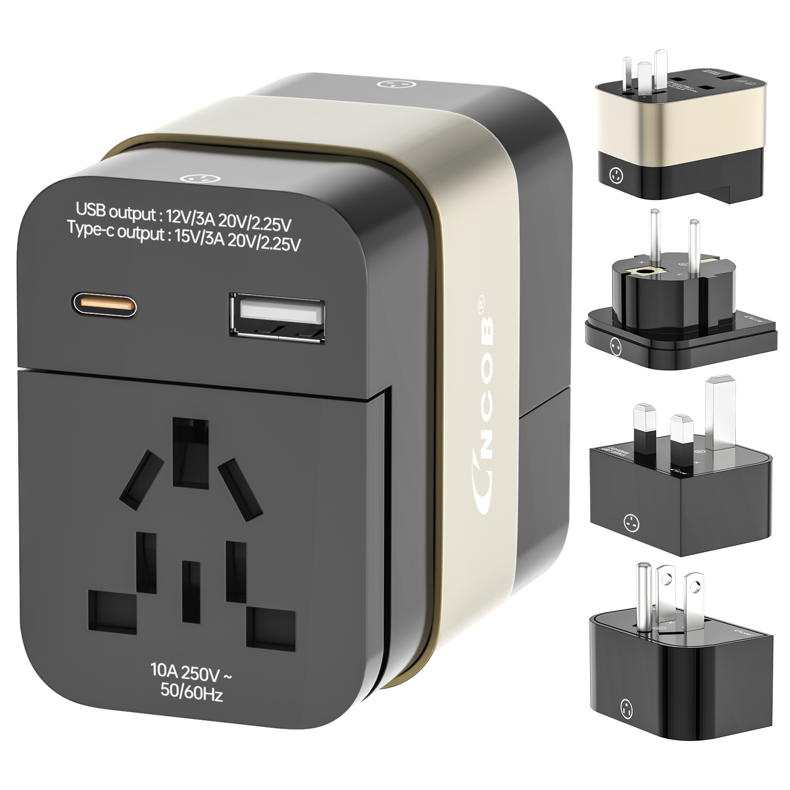 Universal Travel Adapter & Global Power Plugs