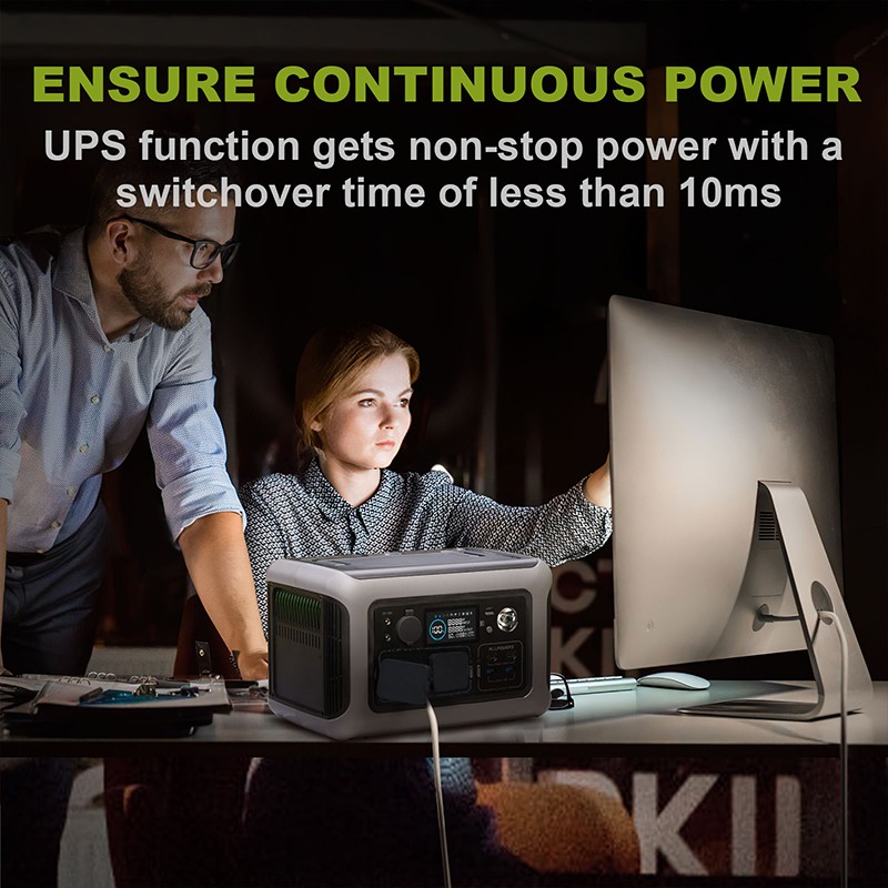 600W Portable Power Station for Car & Outdoor