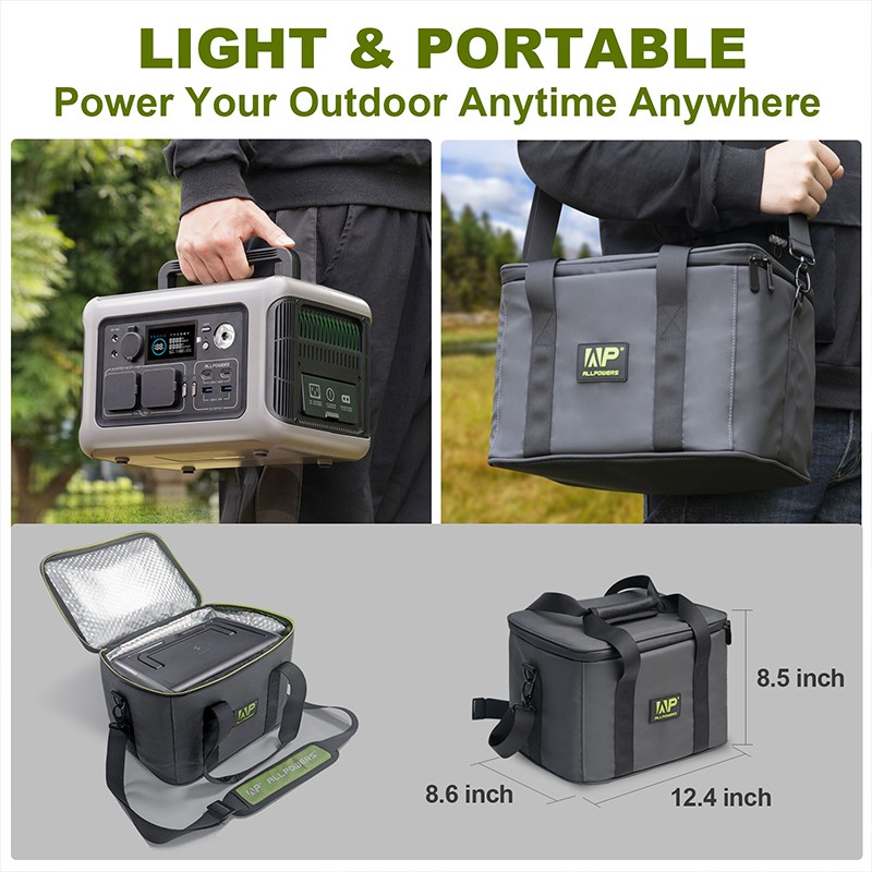 600W Portable Power Station for Car & Outdoor