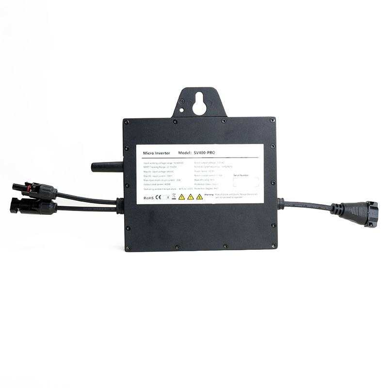 400W Solar Micro Inverter with MPPT – Plug & Play