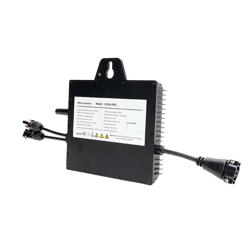 400W Solar Micro Inverter with MPPT – Plug & Play