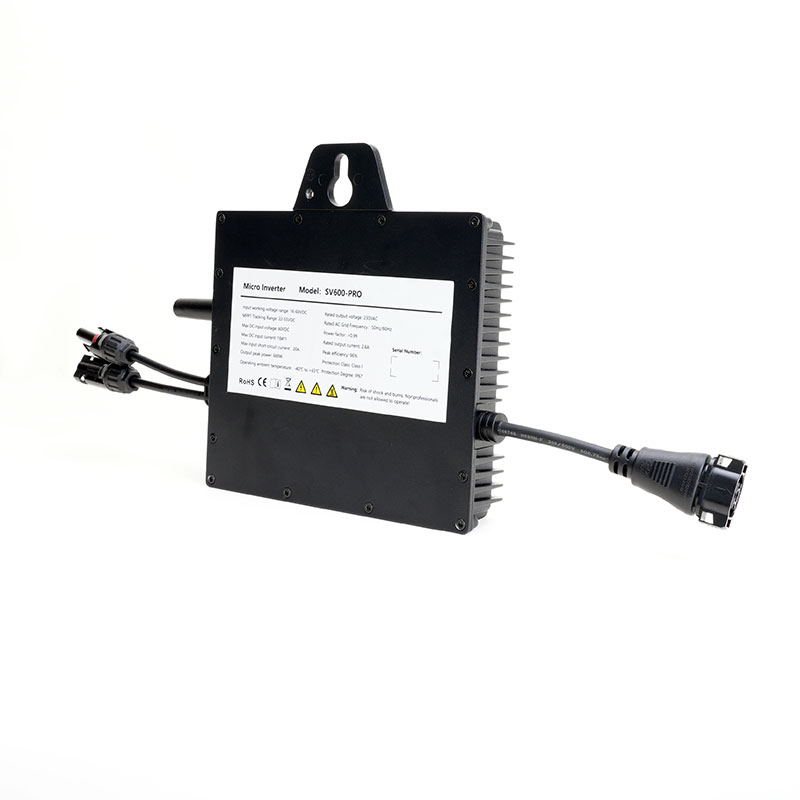 600W Solar Micro Inverter with MPPT – Plug & Play