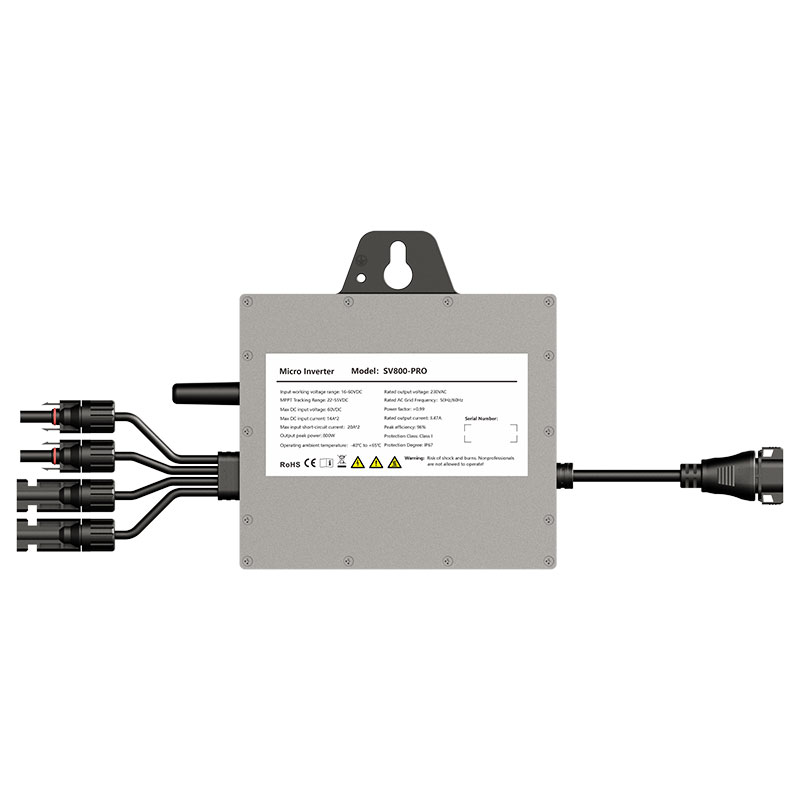 800W MPPT Plug & Play Solar Micro Inverter