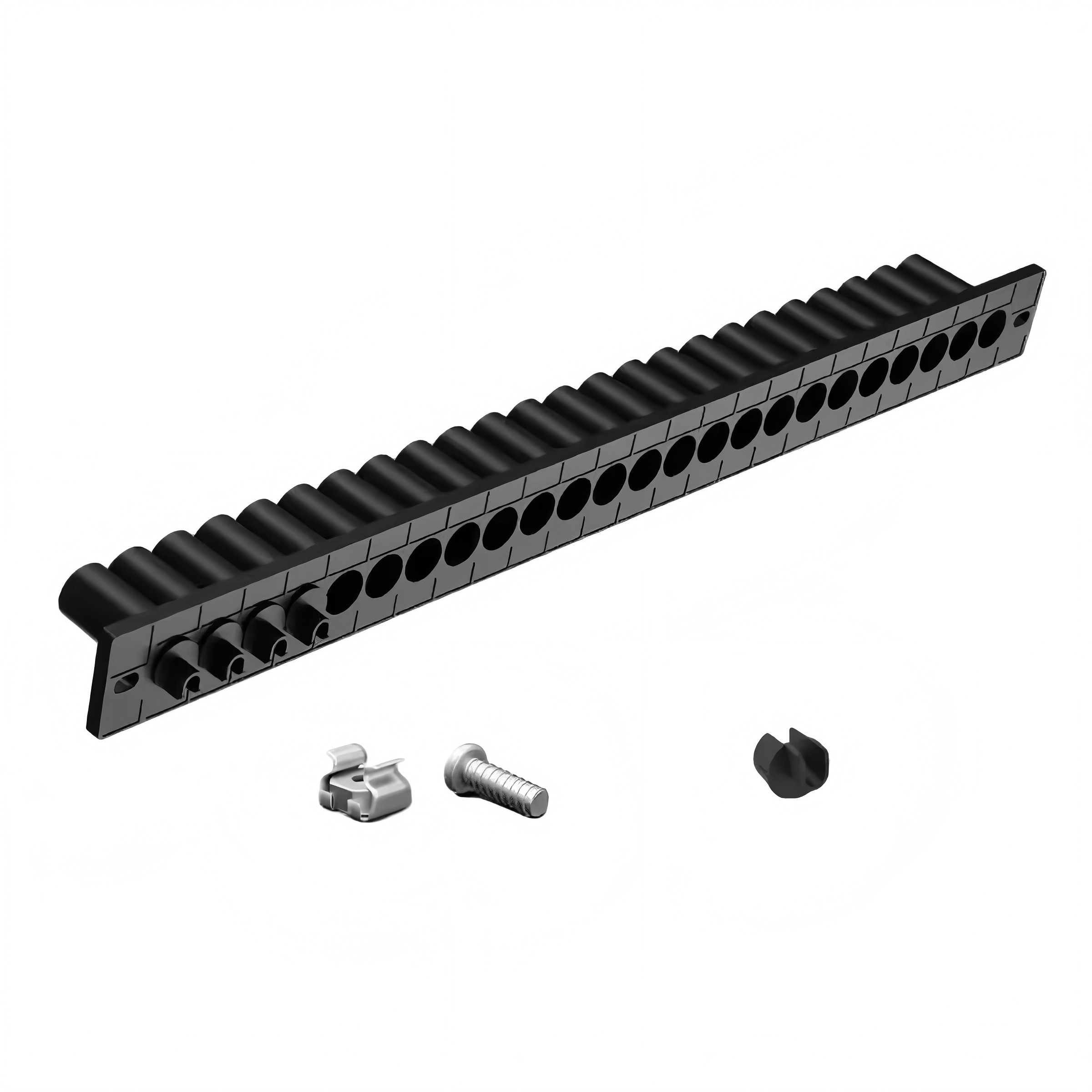 1U Side-Mount Cable Manager 24-Port Channel Type 