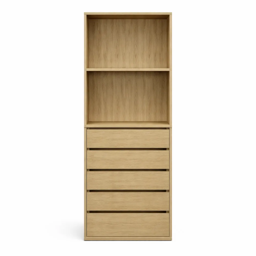 Armoire de Rangement avec Tiroirs et Étagères