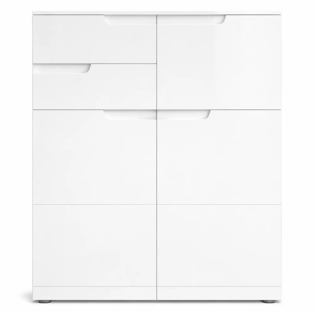 Commode moderne avec espace de rangement généreux pour salon