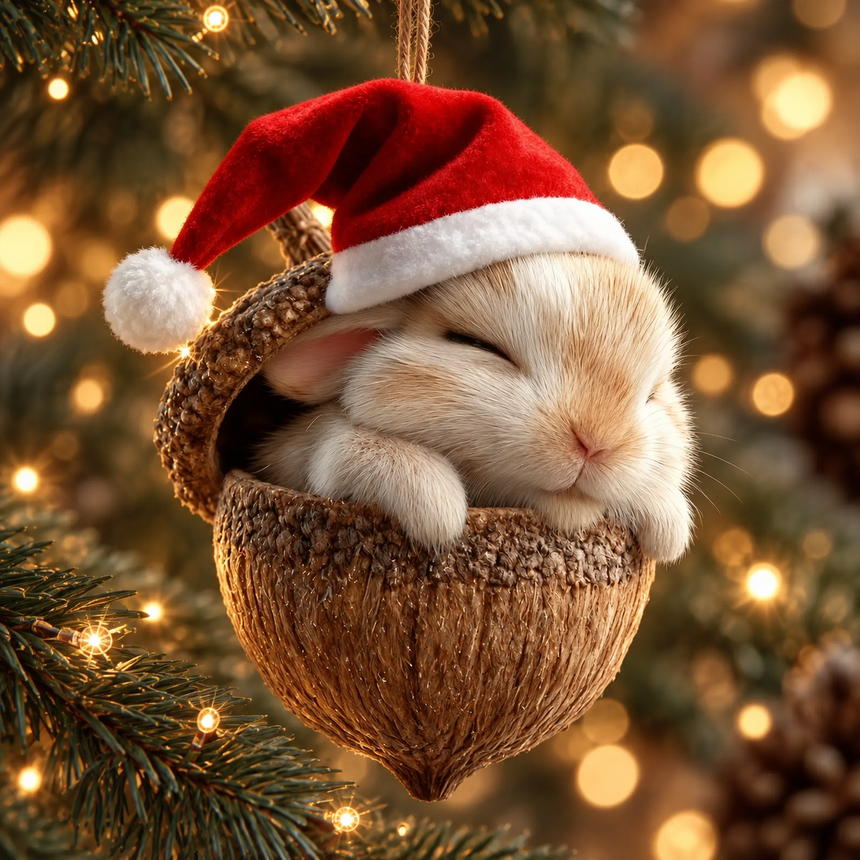 2026 Holiday Best Seller 🎁 Forest Friends Acorn Ornaments – Cozy Woodland Christmas Décor | Up to 70% OFF