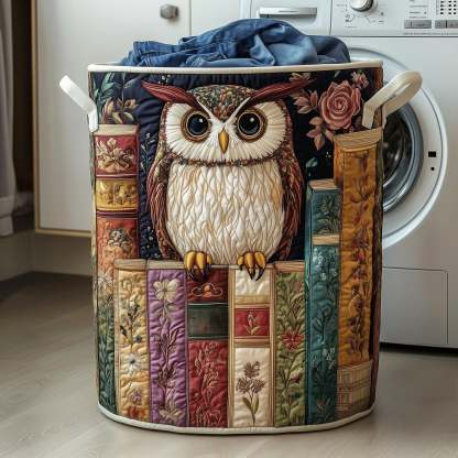 Wise Reader Quilted Laundry Basket GFTOTP12148