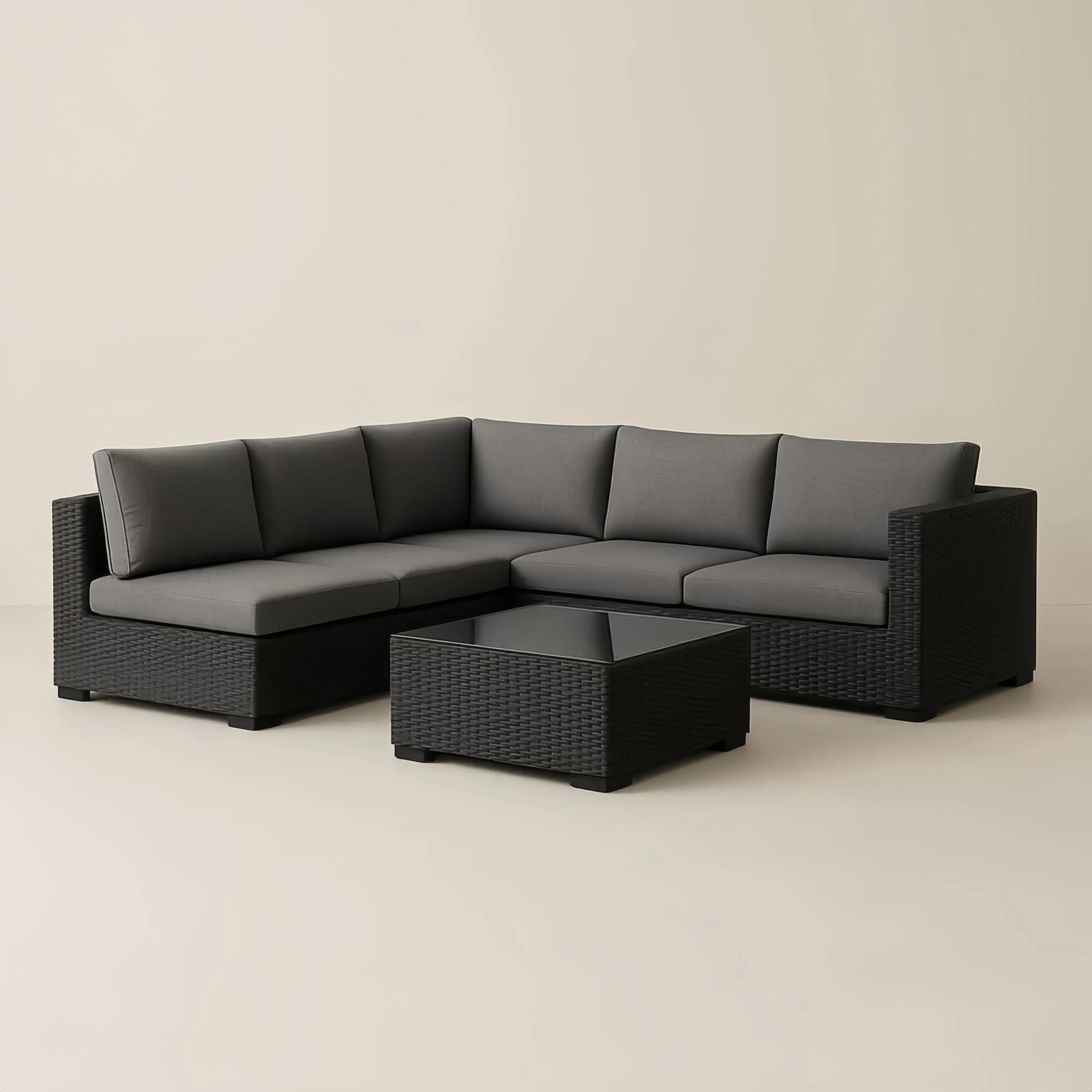 Ensemble de conversation de jardin