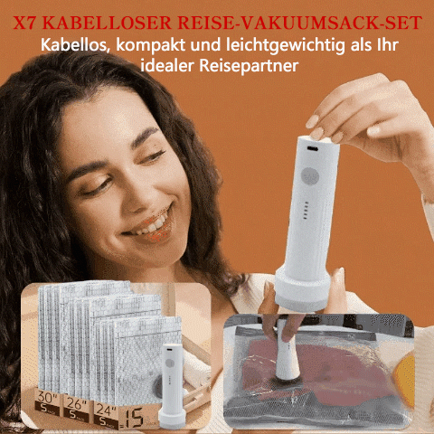 🔥Reise-Vakuum-Kompressionsbeutel-Set (mit Kompressor)