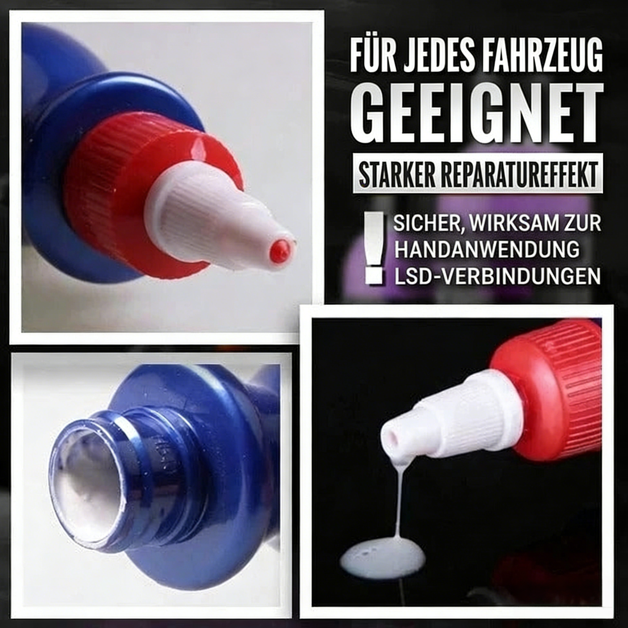 Auto Lack Reparatur Wachs – Entfernt Kratzer, Wirbel & Oxidation