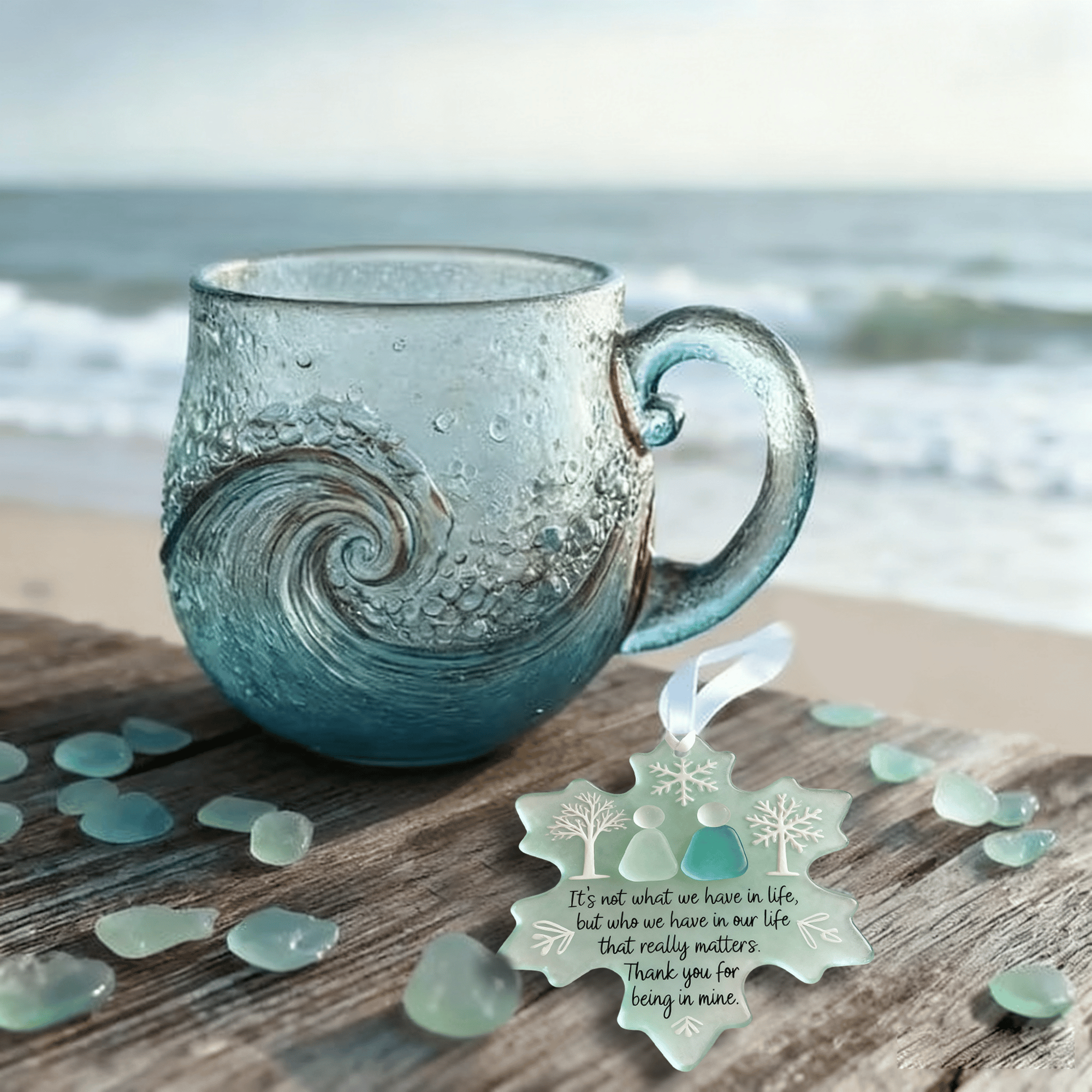 🌊Sea Wave Mug: Your Daily Escape – Calm Coastal Vibes in Every Cup