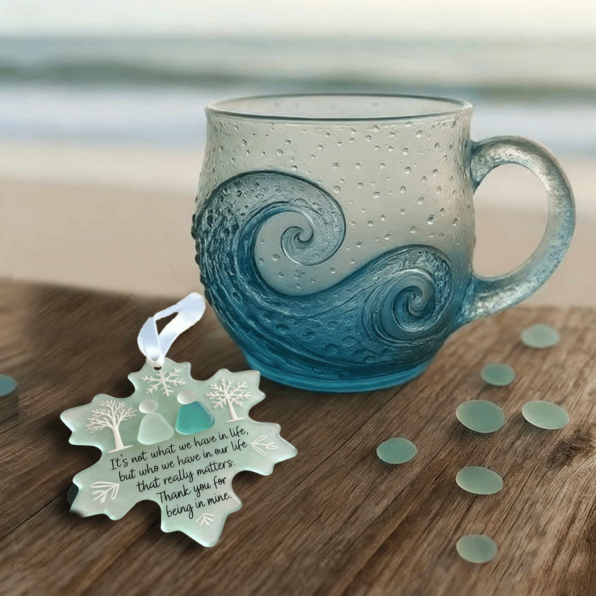 🌊Sea Wave Mug: Your Daily Escape – Calm Coastal Vibes in Every Cup