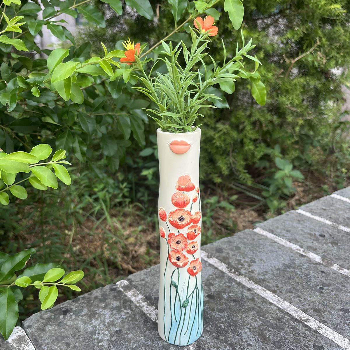 💖🌼Spring Ladies Floral Vase