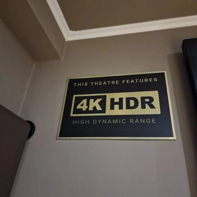 🔥Last Day 49% OFF - Home Theater Sign🎁Buy 3 Free Shipping - 4K HDR