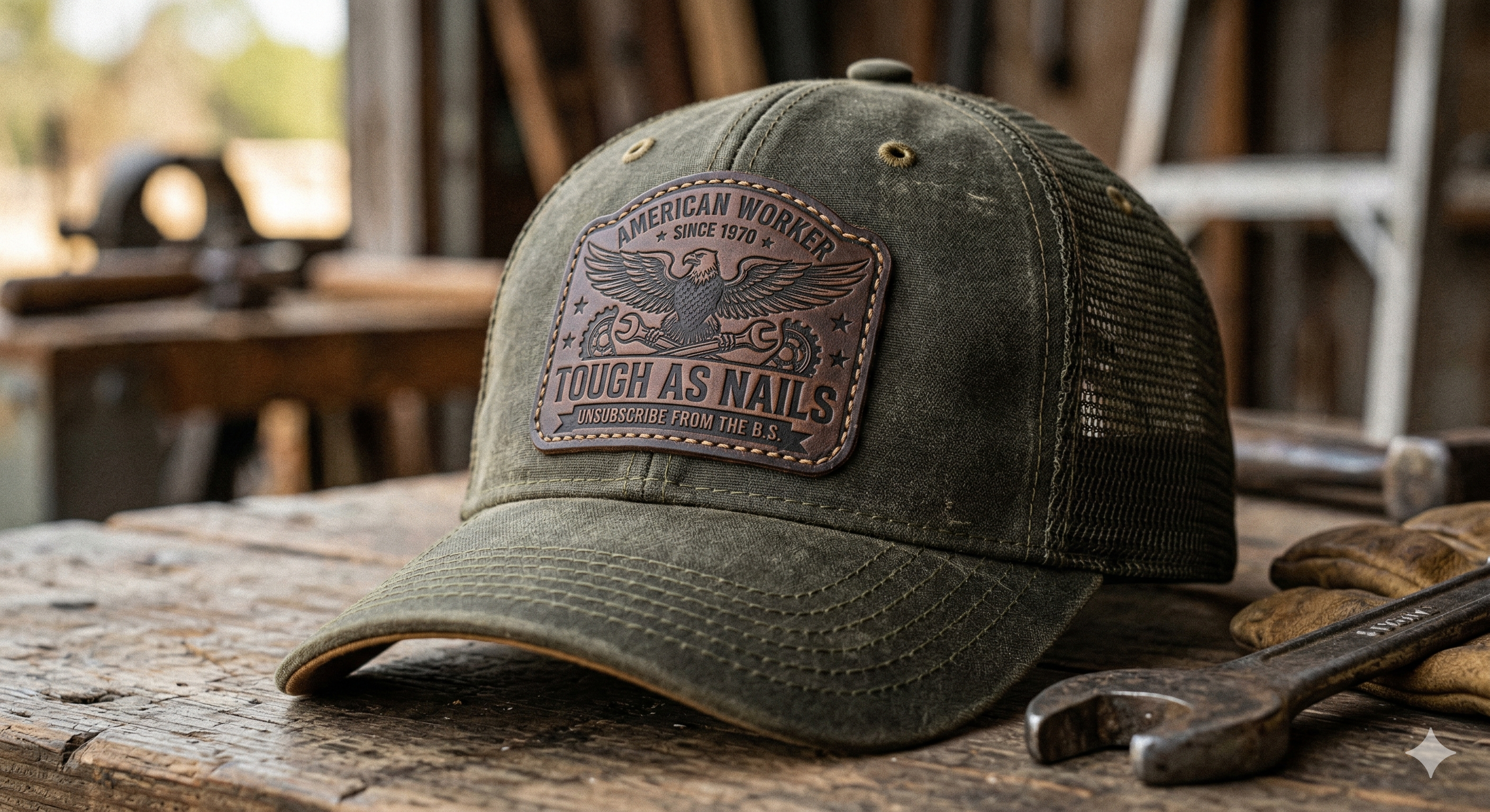 "Tough As Nails" Waxed Canvas Trucker – The Last Hat You'll Ever Need to Buy