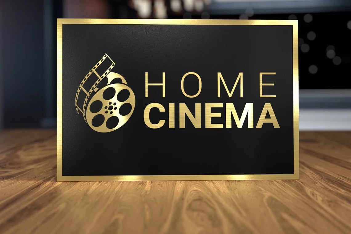 🔥Last Day 49% OFF - Home Theater Sign🎁Buy 3 Free Shipping - 4K HDR