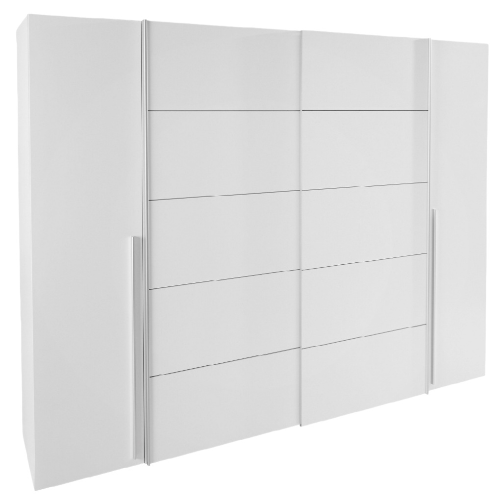 Buffet de rangement pour salle à manger en bois blanc - 200 x 50 x 150-norainterieur