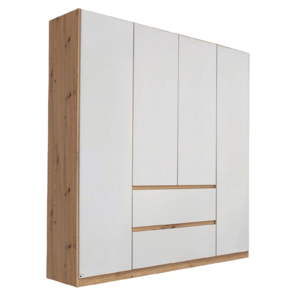 Armoire murale de rangement pour chambre en panneau mélaminé - 200 x 180 x 50-norainterieur