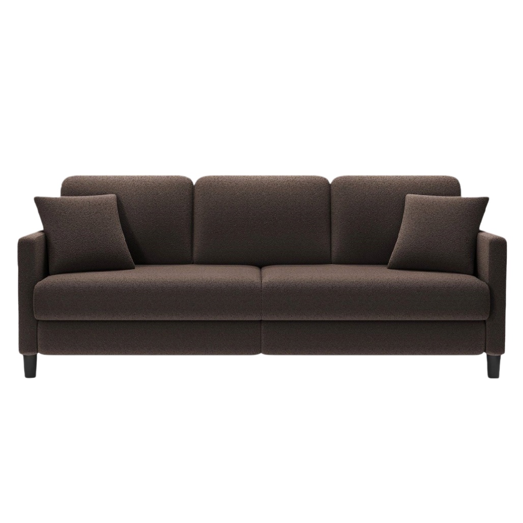 Canapé convertible en tissu pour salon - 180 x 85 x 70-norainterieur