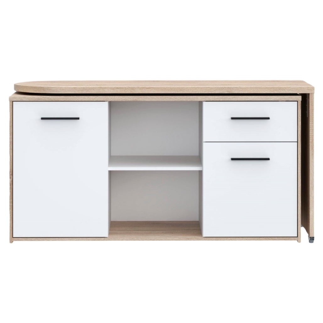 Meuble de rangement pour cuisine en panneaux de particules - 80 x 40 x 75-norainterieur