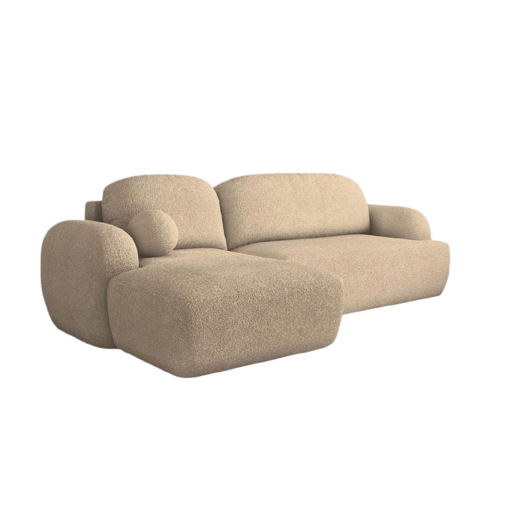 Canapé modulable en tissu - Utilisation pour le salon - 210 x 95 x 85-solisspace