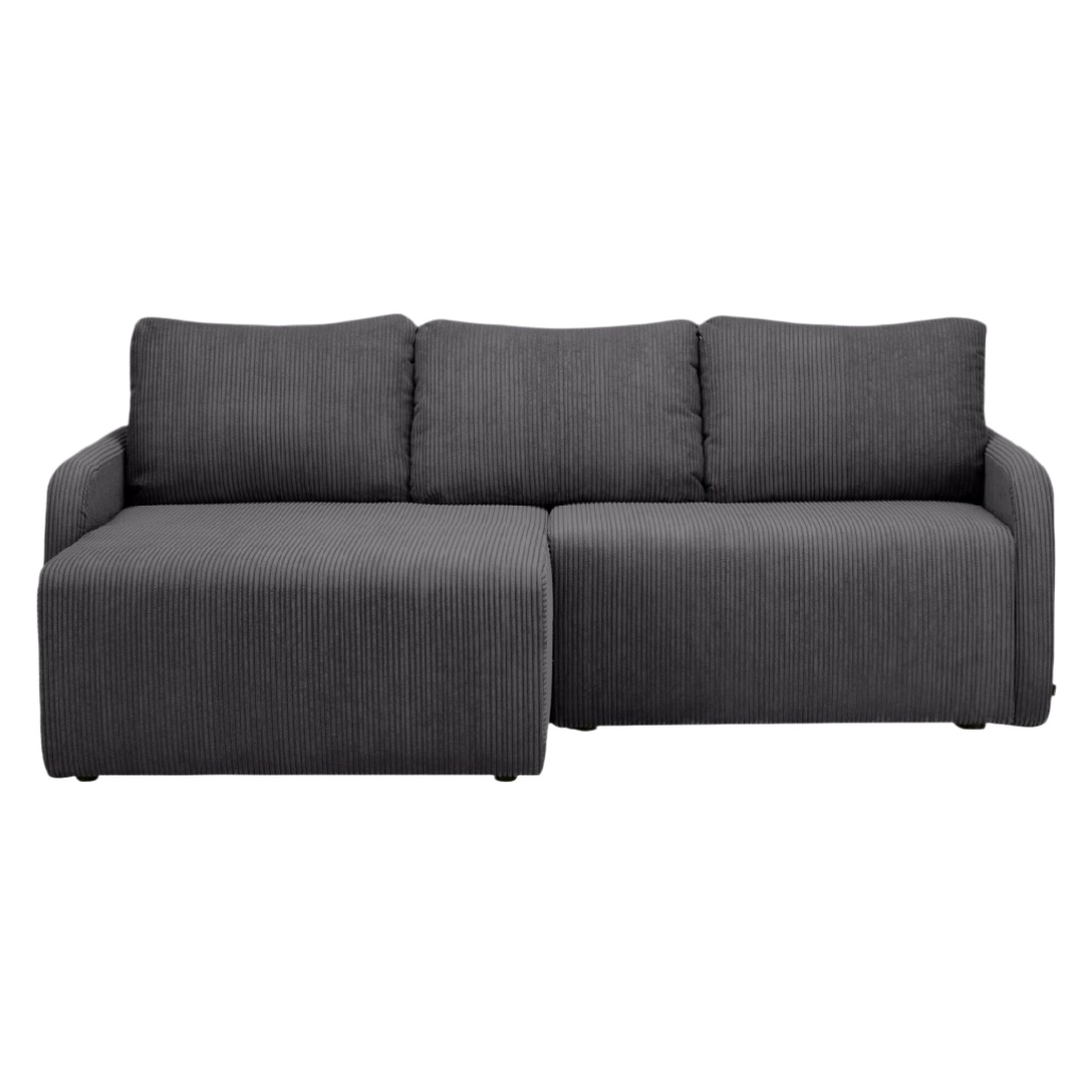 Canapé d'angle en tissu pour salon - 150 x 80 x 70-solisspace