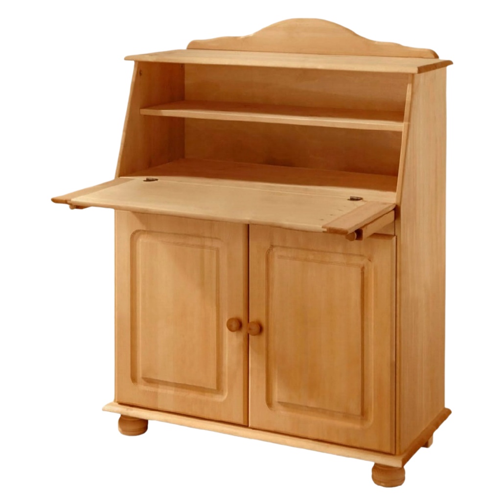 Bureau de travail en bois avec rangement intégré pour bureau - 90 x 60 x 100-vasegrid