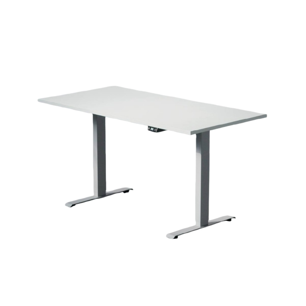 Table de travail en mélaminé pour bureau - 160 x 80 x 75-vaseflow