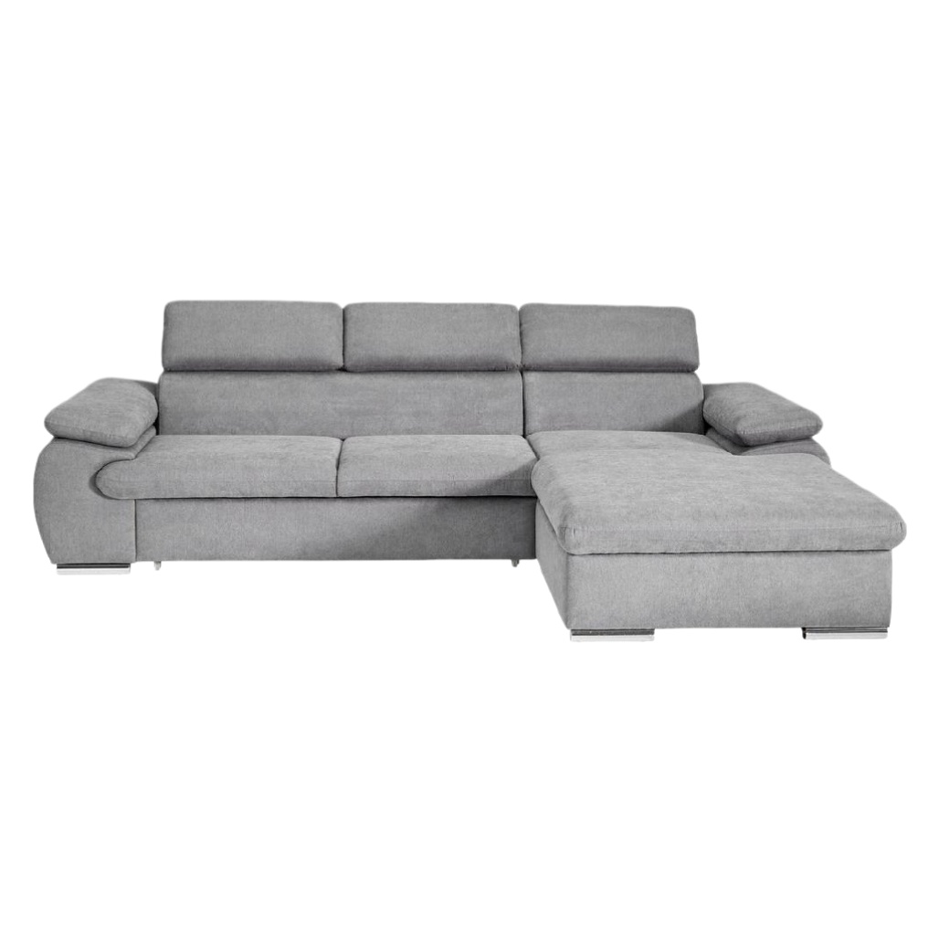 Canapé d'angle en tissu pour salon - 220 x 90 x 85-vaseflow