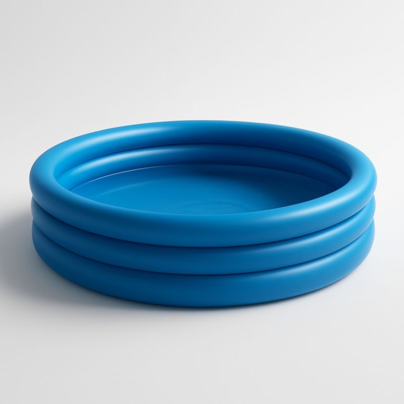 Piscine gonflable en PVC Bleu 150cm x 30cm