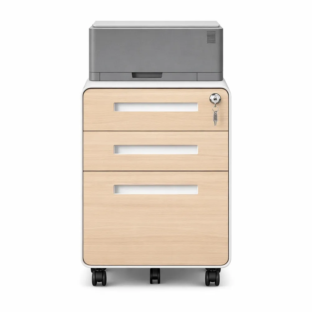 Armoire de Bureau avec Tiroirs pour Dossiers Formats Divers